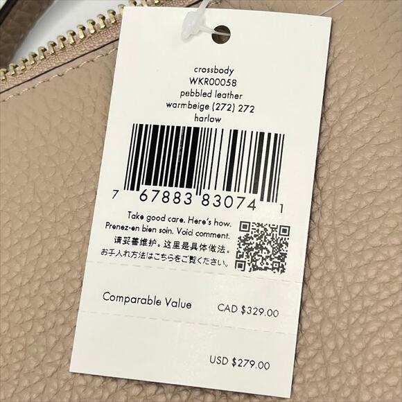 Kate Spade Harlow Crossbody in Warm Beige - Picture 5 of 6